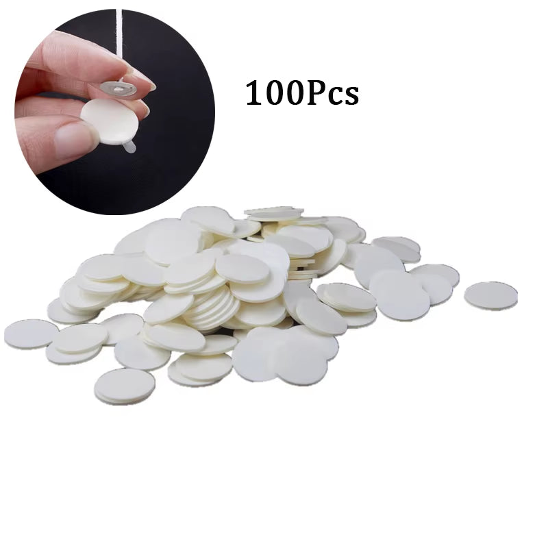 120Pcs Waxed Cotton Candle Wicks with Stand Original Smokeless Candle Wick for DIY Candle Silicone Mold Candle Making Supplies